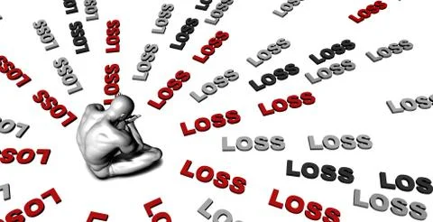 Loss Stock Illustration