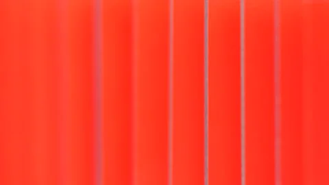 Loss of prosperity, status. Domino effect. Red dominos falling down one by one Stock Footage 132992628