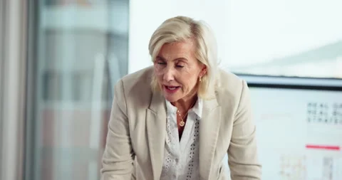 Loss, shouting or angry manager in meeting with stress, bad news or tax document Vídeo Stock 313583171