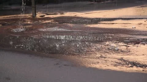 Loss of water. Stock Footage 12507443