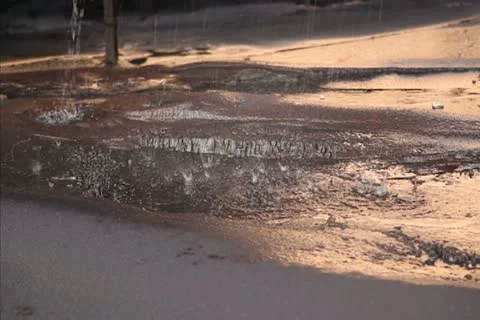 Loss of water. Stock Footage 12515221