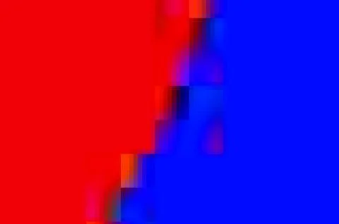 Lossy compression artifact glitch 스톡 사진