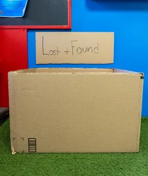 Lost and Found Box 2 Foto stock