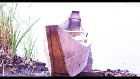 Lost Boat Stock Footage 305877212