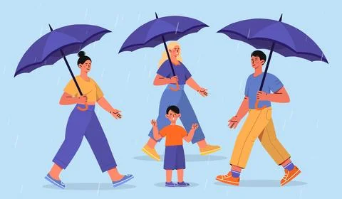 Lost child at street vector Stock Illustration