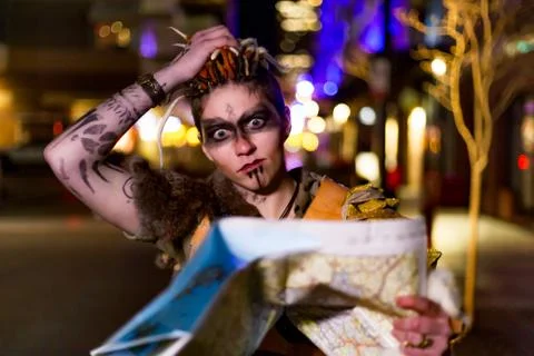 Lost in the City Stock Photos