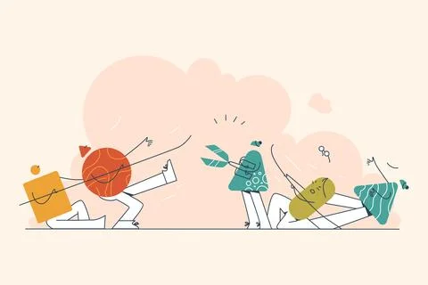 Lost Connection Illustration Illustrazione stock