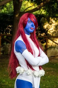 Lost in cosplay Stock Photos