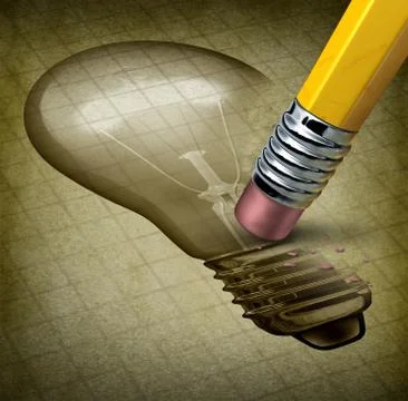 Lost creativity Stock Illustration