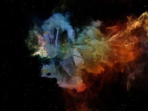 Lost Dream Space Stock Illustration
