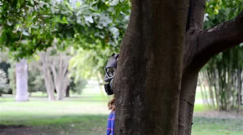 Lost in the forest Stock Footage 13146030