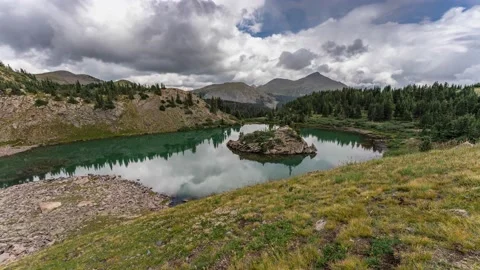 Lost Lake Time Lapse | Buena Vista | Cottonwood Pass | 7K Timelapse Stock Footage 209158030