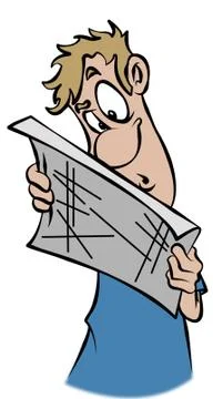 Lost Man Stock Illustration