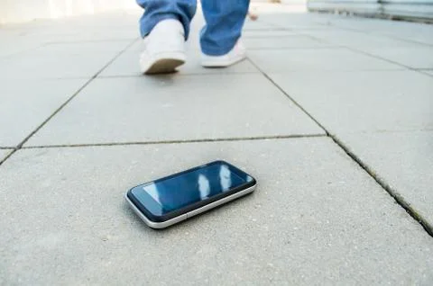 Lost phone 库存照片
