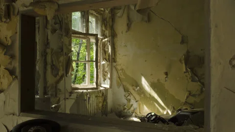 Lost Place Timelapse Stock Footage 170010874