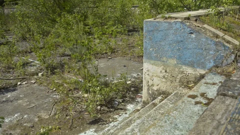 Lost Place Timelapse Stock Footage 170014545