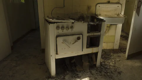 Lost Place Timelapse Stock Footage 170049823