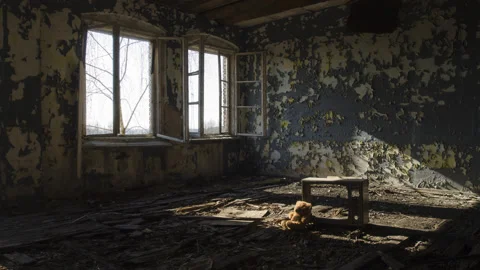 Lost Place Timelapse Stock Footage 170053757