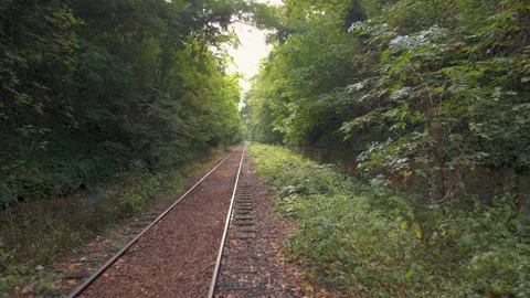 Lost roadrail Stock Footage 219956192