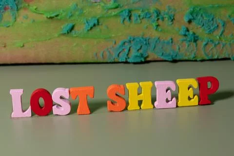 Lost sheep Stock Photos