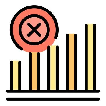 Lost signal icon vector flat 스톡 일러스트