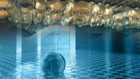 Lost sity Stock Illustration