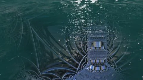 Lost sity Stock Illustration