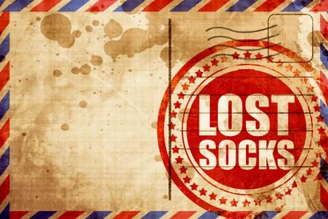 Lost socks Stock Illustration