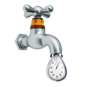 Lost time concept. 3D rendering イラスト素材