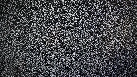 Lost TV signal Stock Footage 88441941