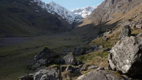 The Lost Valley, Glen Coe Stock-Footage 172219734