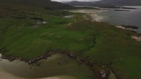 Lost Valley, Louisburgh, Co Mayo, Ireland 3 Stock Footage