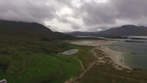 Lost Valley, Louisburgh, Co Mayo, Ireland 1 Stock Footage
