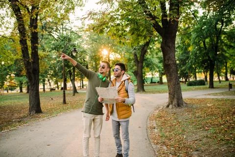 Lost in the woods Foto stock