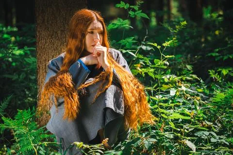 Lost in the woods Stock Photos