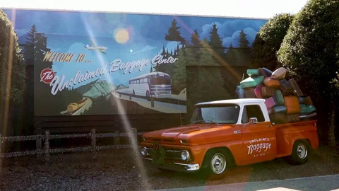 Lost your luggage? Alabama retailer Stock Video Pond5