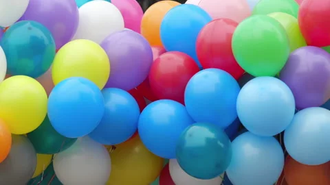 Lot of balloons. Stock Footage 145054319