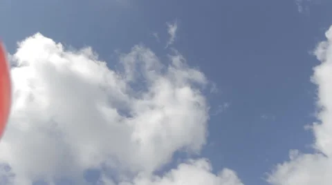 A lot of balloons in the sky Stock Footage 67454093