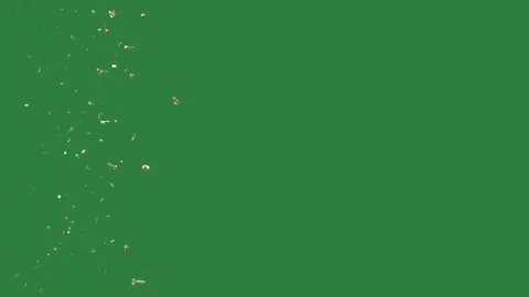 Lot of broken glass lots objects pile metal parts on screws nuts spots it Stock-Footage 336893809