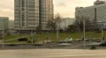 A lot of cars in the city. Smooth blurred motion. Timelapse shot. 4k or 4k+ Resolution