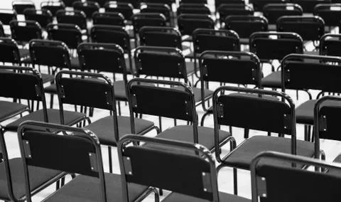 Lot of chairs Stock Photos