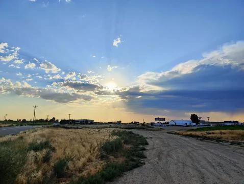 Lot with cloud cover Stock Photos