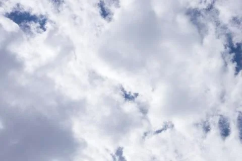 A lot of clouds with nature. Stock Photos