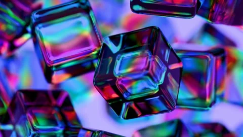A lot of colorful crystals Vídeo Stock 309929175