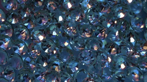 Lot of diamonds, close up Stock Footage 43740959