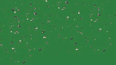Lot Flying With Debris On Chroma Key For Compositing 스톡 동영상 338017604
