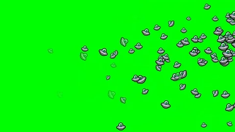 Lot Motion - Chroma Key Green Screen Footage Video stock 337397743
