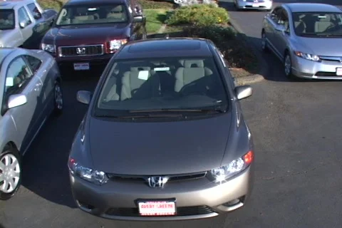 Lot pan of accords Stock Footage 157576