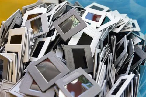 A lot of slides Stock Photos
