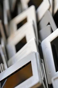A lot of slides Stock Photos